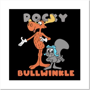 Rocky and Bullwinkle Posters and Art
